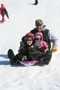 sledding