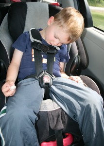 family road trip naps