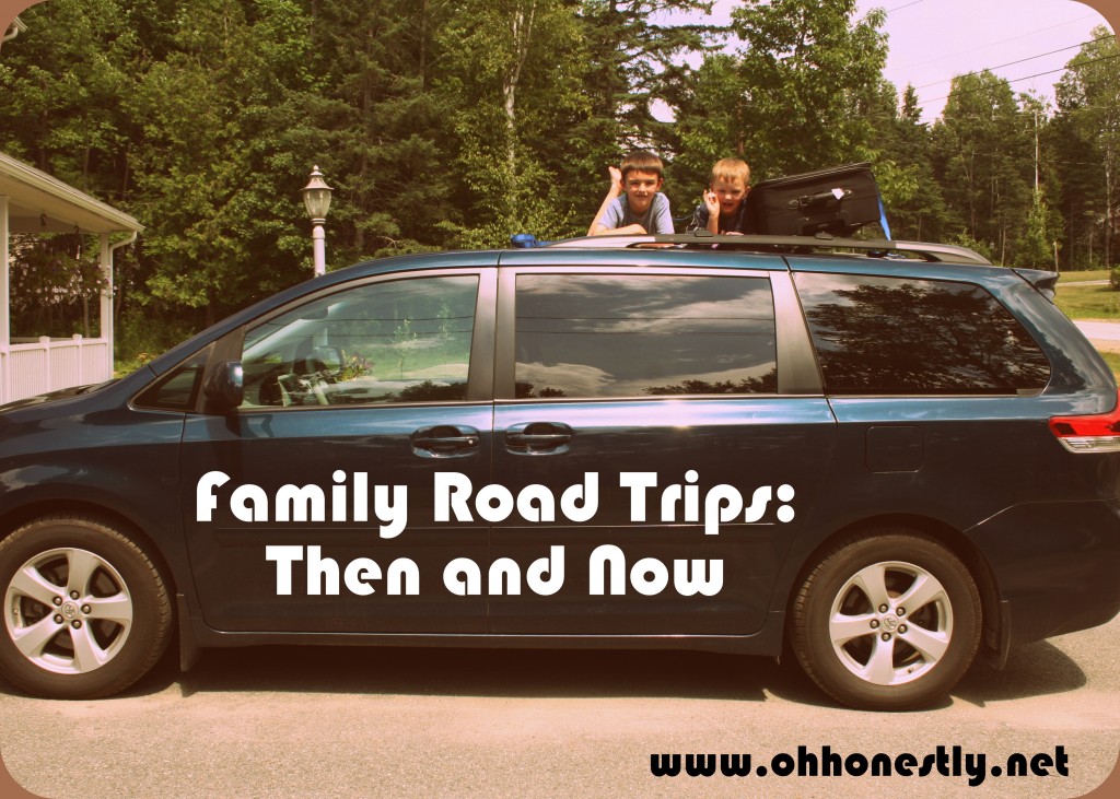 family road trips then and now