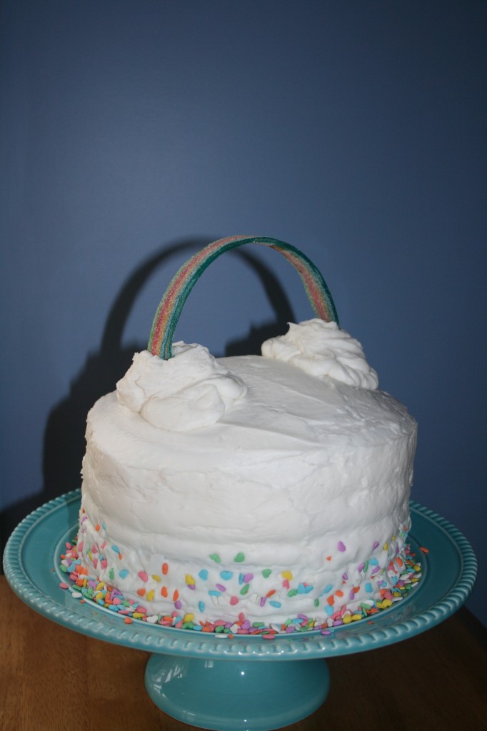 Birthday Cake Rainbow Theme