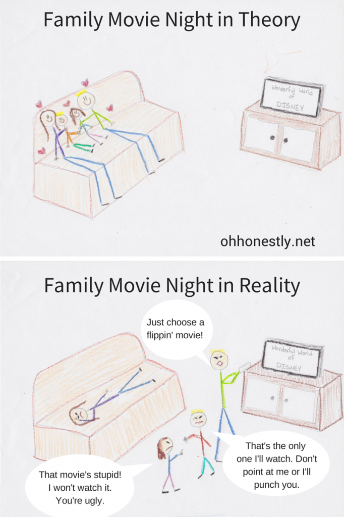 Family Movie Night Meme