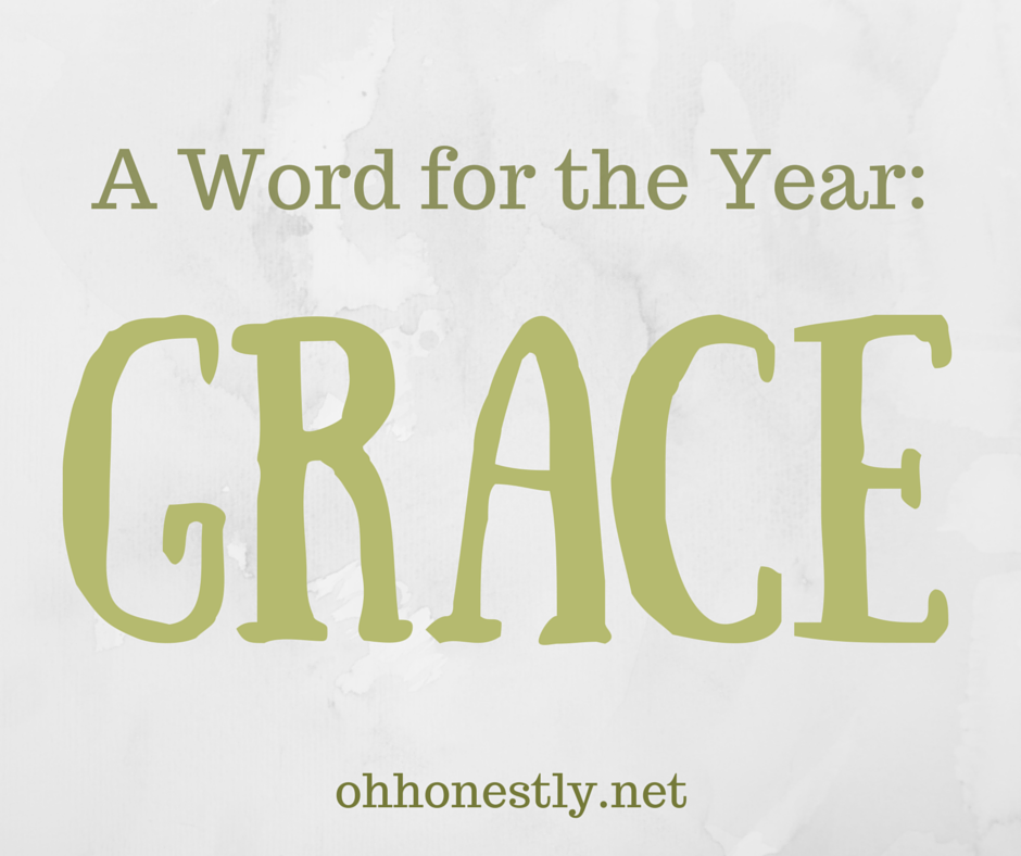 Word for the Year Grace