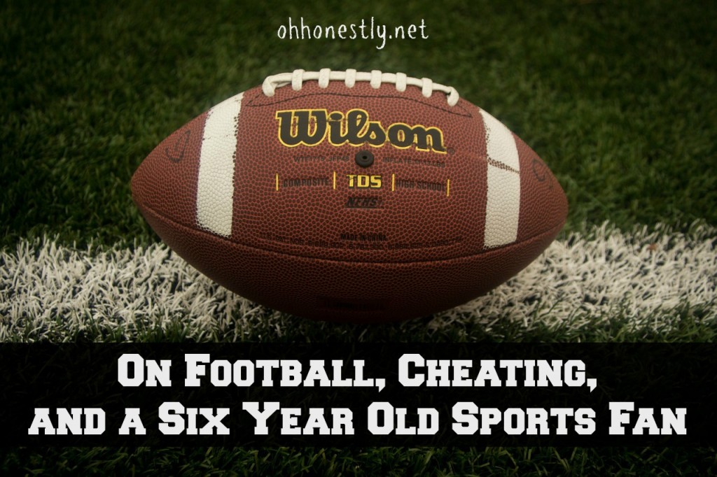 Football, Cheating, Six Year Old Sports Fan