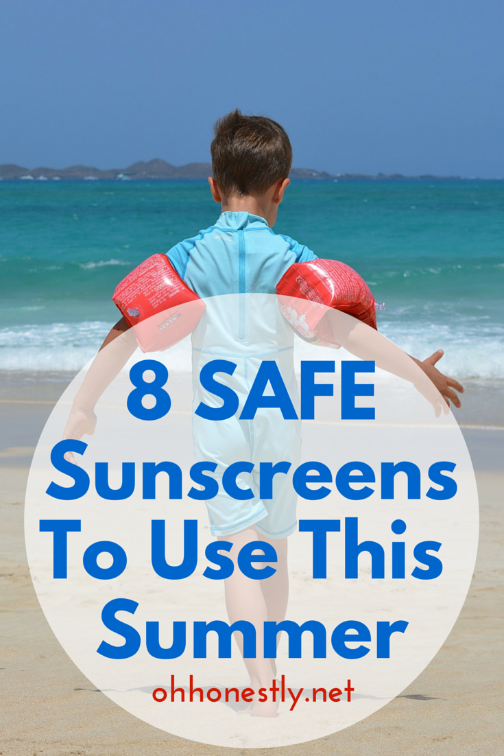 8 Safe Sunscreens to Use This Summer