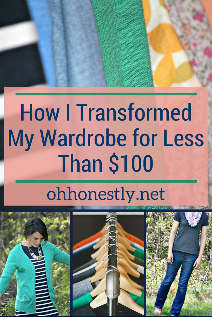 How I Transformed My Wardrobe for Less Than $100