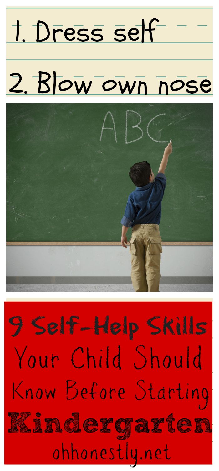 9 Self-Help Skills Your Child Should Know Before Starting Kindergarten