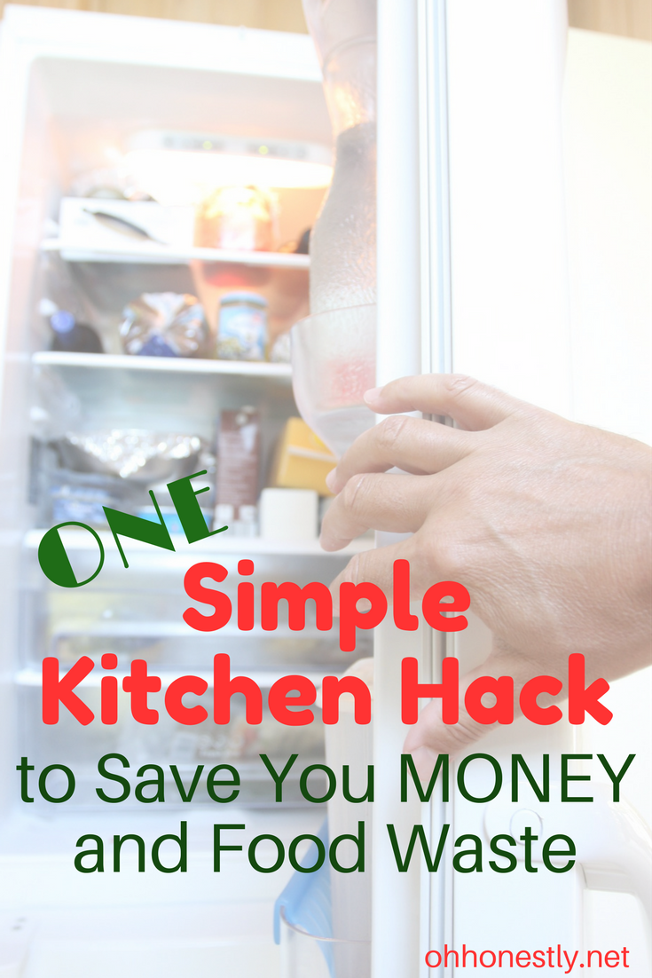 This simple kitchen hack is so easy I don't know why I didn't think of it years ago! Save yourself money and food waste with this two second trick.