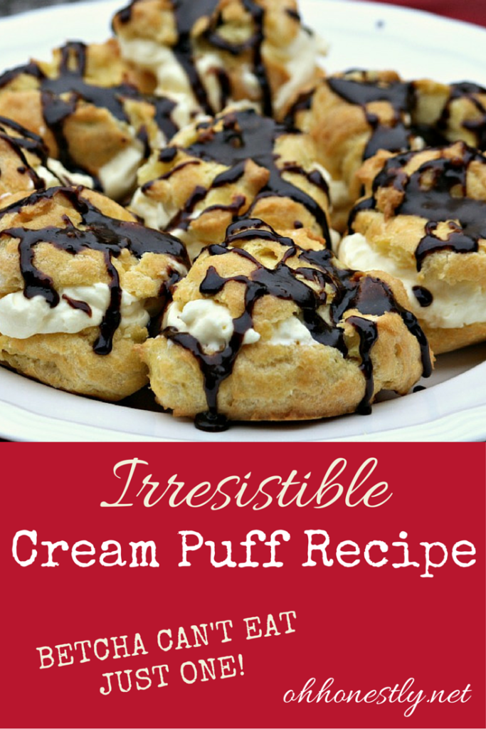 Irresistible Cream Puff Recipe: Betcha Can't Eat Just One