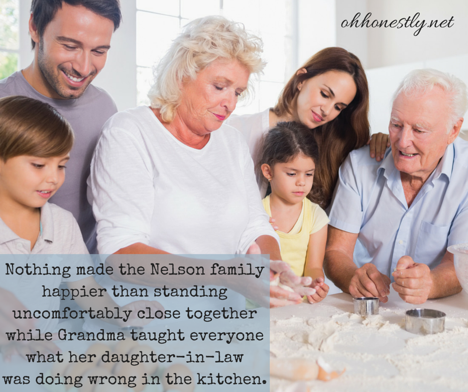 Ridiculous Stock Photos of Family Meal Time with Funny Captions