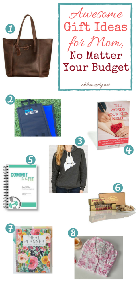 Not sure what to get mom for the holidays? Or maybe you ARE the mom and need to drop some hints about what you really want. Look no further! This holiday gift guide has something for every mom and something for any gift buyer's budget! You'll love these awesome gift ideas for mom!
