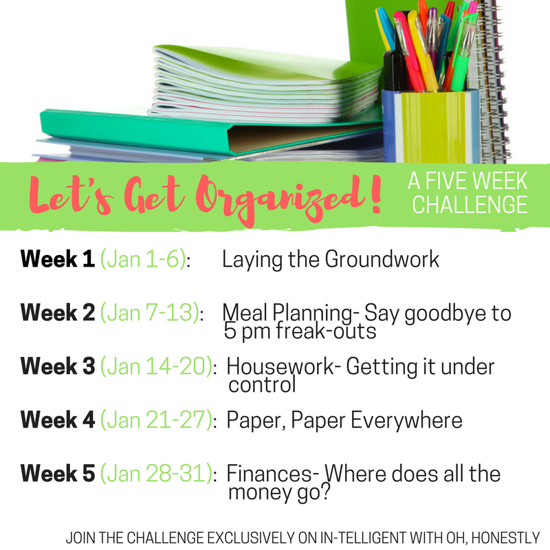 Want to get organized, but don't have the time for 31 days of extra tasks? Join this challenge to help make your life SIMPLER!