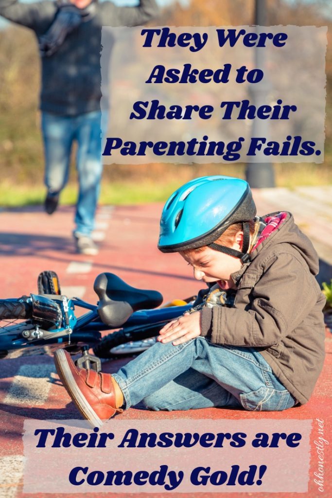 Sometimes your protective instinct gets trampled by self-preservation. These parenting fails are comedy gold.